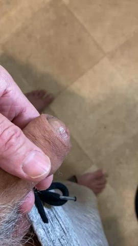 foreskin penis smelling gif