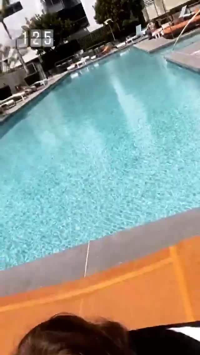 Madison Ivy Poolside