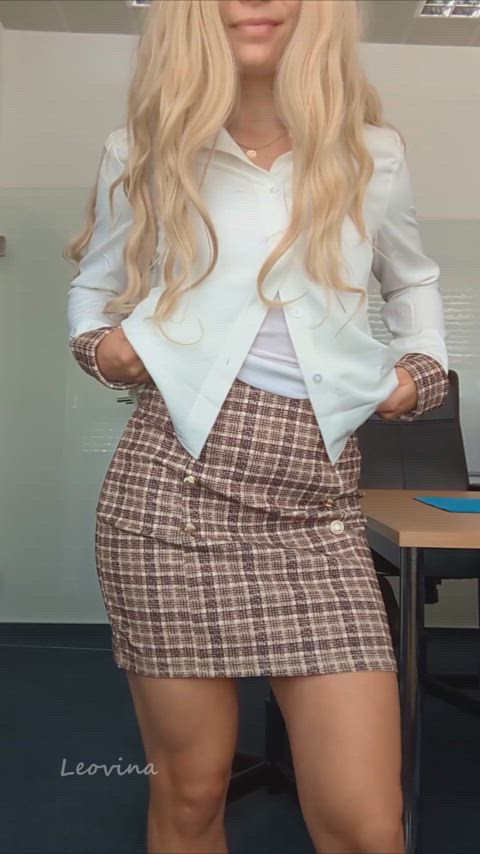 POV: I’m your co-worker and just start randomly flashing you out of nowhere