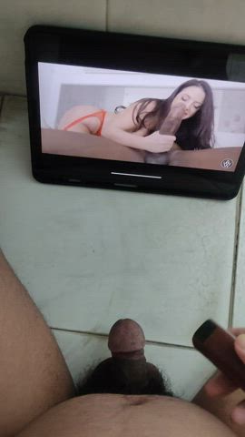 Watching my queen serving BBC makes me leak so much