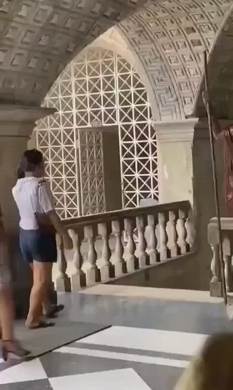 amateur blowjob cfnm erection femdom funny porn milf public standing doggy r/caughtpublic