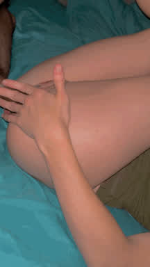 bbc bull couple cuckold nsfw oiled onlyfans panties swingers gif