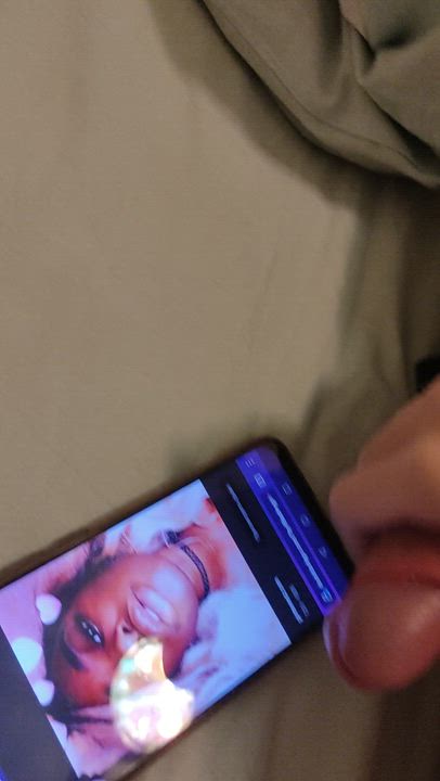 Cock Ebony Tribute gif