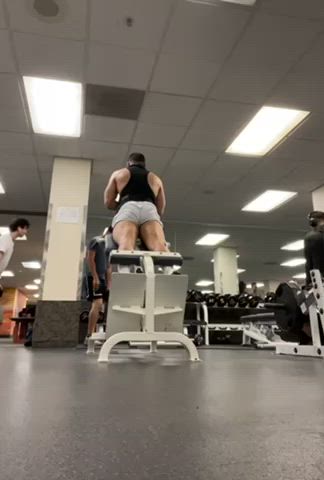 Building up those cheeks