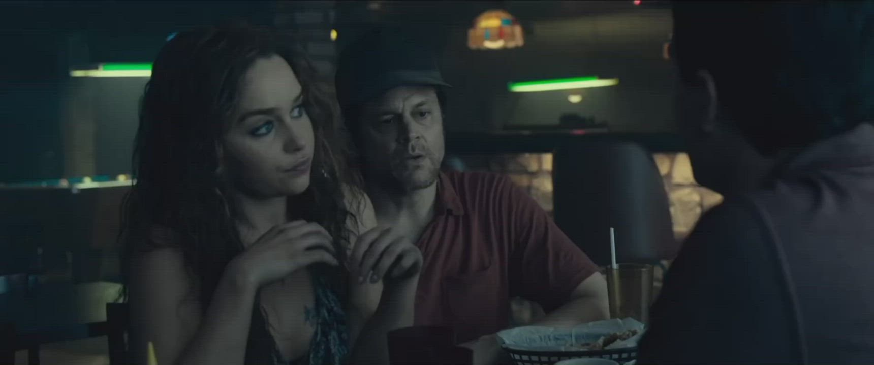 Aunt Emilia Clarke loves to tease me during dinner in the presence of her unaware