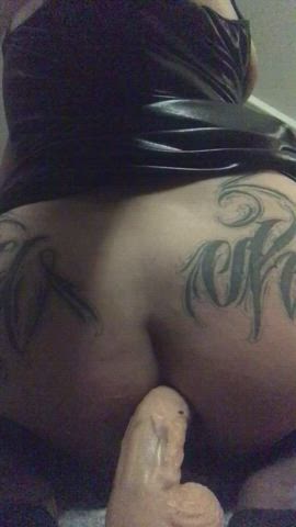 Anal Play Dildo MILF Masturbating