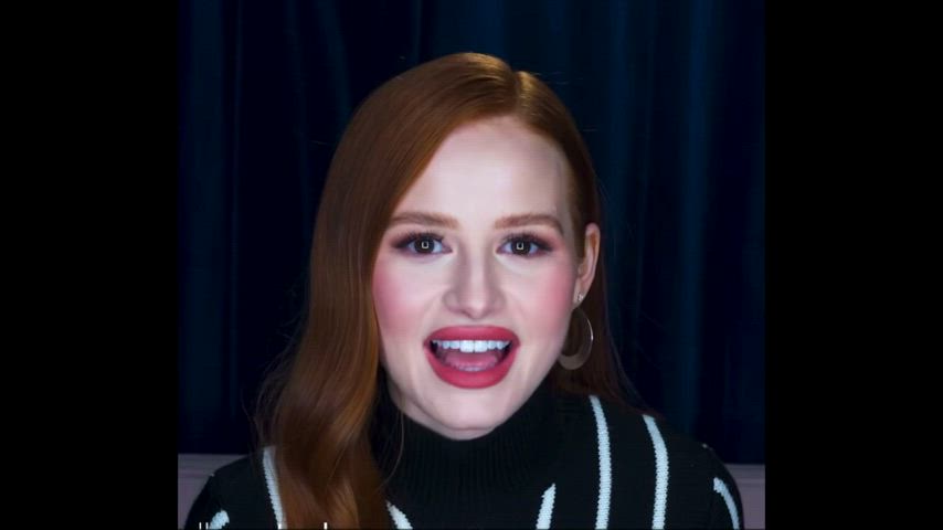 celebrity madelaine petsch redhead gif