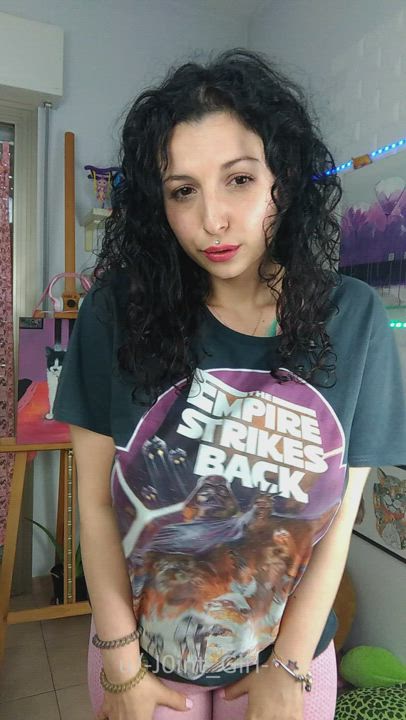 Star wars marathon but I drop my tits everytime a Stormtropper misses a shot, you
