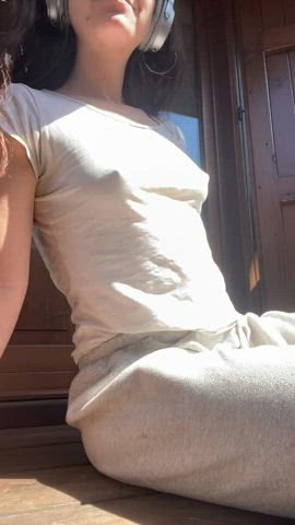 This t-shirt makes my nipples look like two missiles