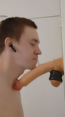 saliva sloppy spit toys gif