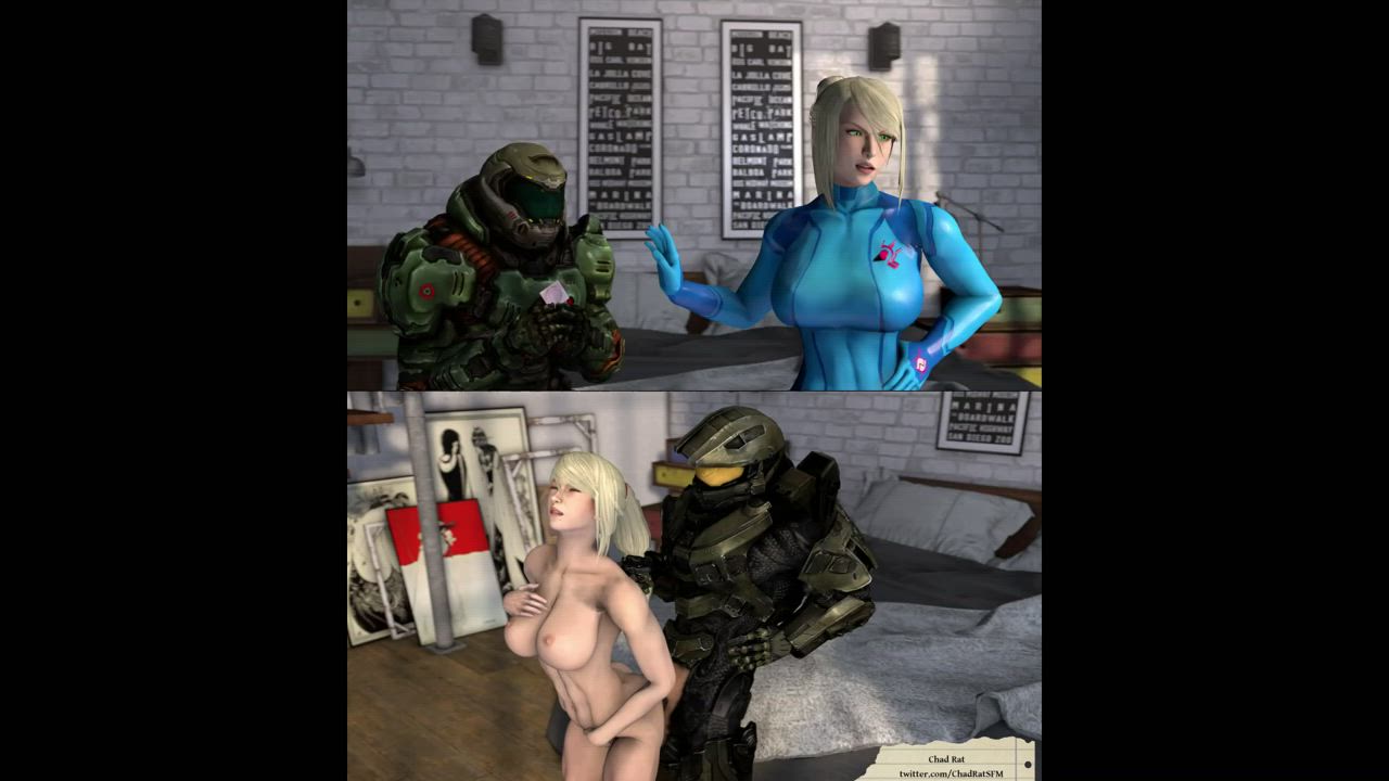 3D Cuckold SFM gif