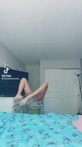 Ebony Nipslip Small Tits TikTok gif