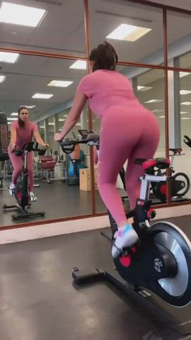 Gym MILF Yoga Pants gif