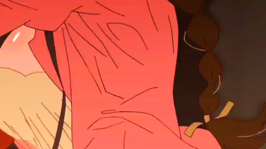 anime big tits bouncing bouncing tits busty cleavage close up huge tits jiggling