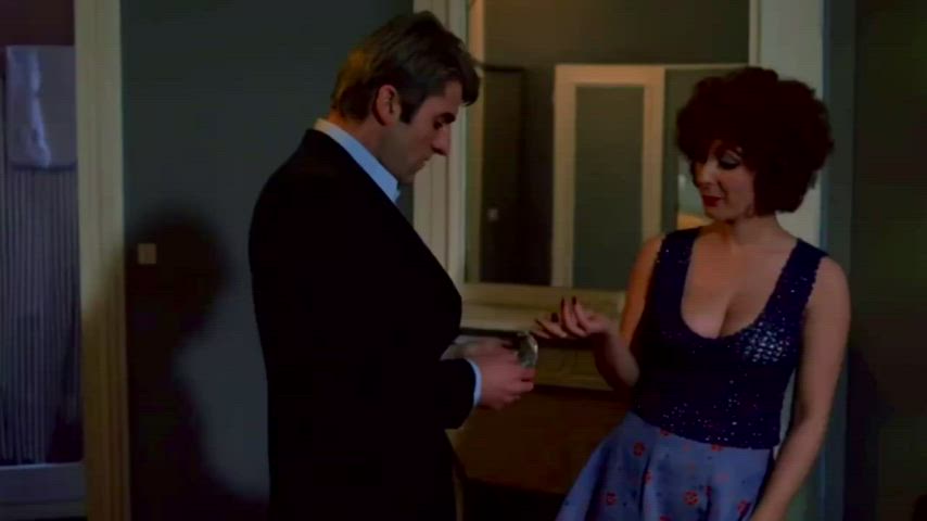 Paying a big titty prostitute for a tittyfuck finish in the 1970’s