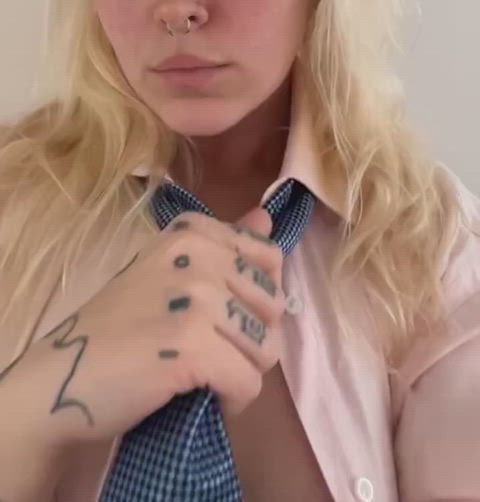 bbw big tits boobs cleavage huge tits milf gif