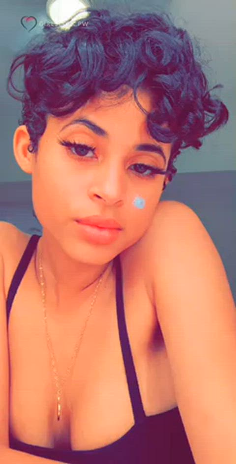 18 years old amateur babe big ass cute latina nsfw tease tiktok gif