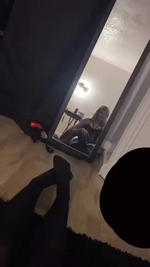 lingerie thigh highs thighs gif