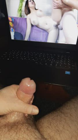 handjob masturbating oiled gif