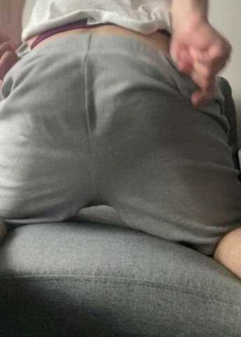 My bf wanted to check on my hole remotely