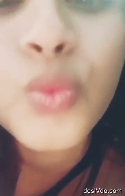 braless desi nipples selfie gif