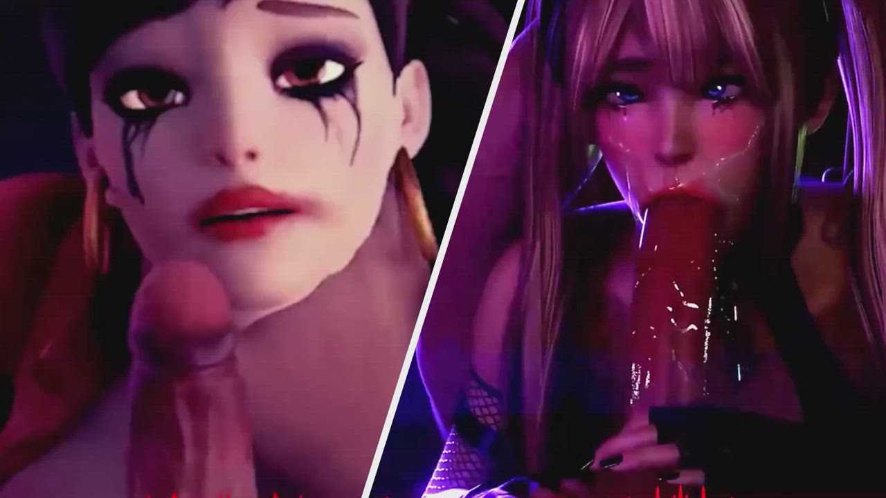Hot gamer girls ride (arhoangel fugtrup sfmtessai ...)
