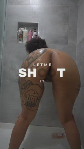 Watch me play with my pussy in the shower