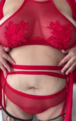 BBW Big Tits Chubby gif