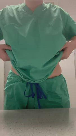 Titty Drop at Work
