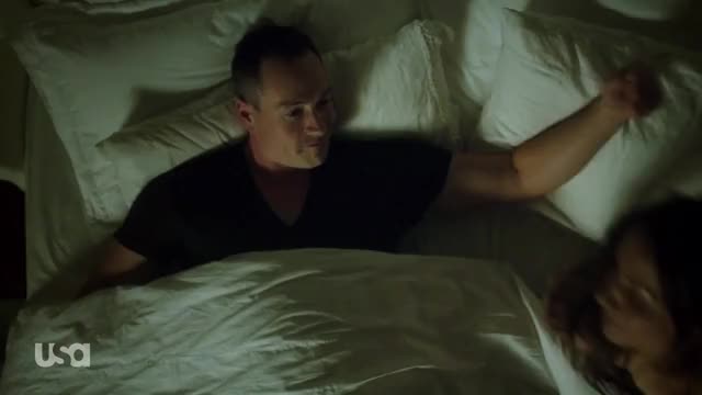 Rebecca Marshall - Motive (S3E7) - cleavage in bra