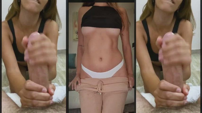 ass big ass handjob stripping gif