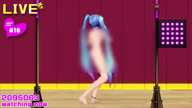 【R-18 MMD】 Miku's Punishment Hi-Fi Lover 【Frosted Glass】