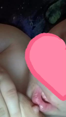 bbw big tits sucking tits tits curvy gif