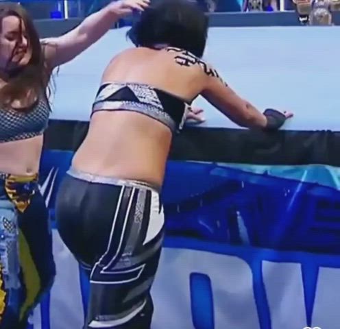 Bayley got spanked 🍑🍑🍑