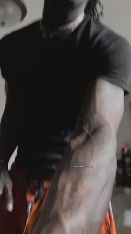 abs bbc big dick daddy monster cock muscles thick thick cock worship gif