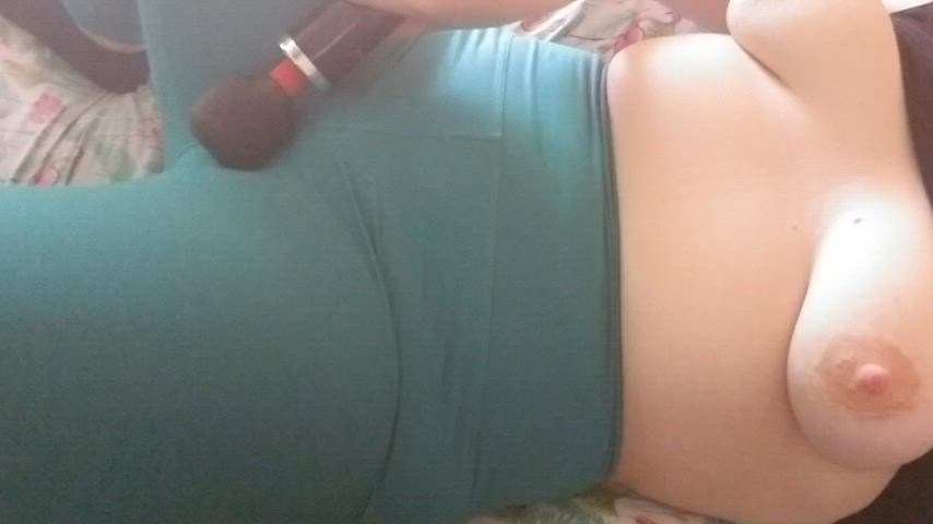 Getting ready to fuck myself on Daddy's order