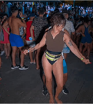 ass bikini curvy dancing gif
