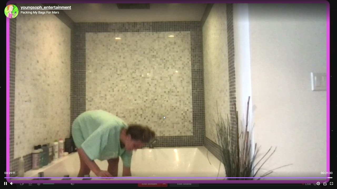 Candid Flashing Teen gif