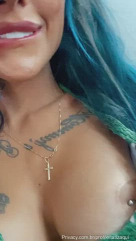 Big Tits Girls Pissing gif