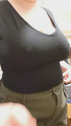 Uh oh! I accidentally dropped my tits!