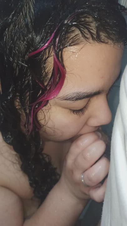 Alt BBBW BBW Big Dick Blowjob Chubby Oral Porn GIF by hanayu