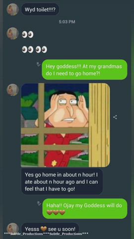 dirty talk goddess slave toilet gif