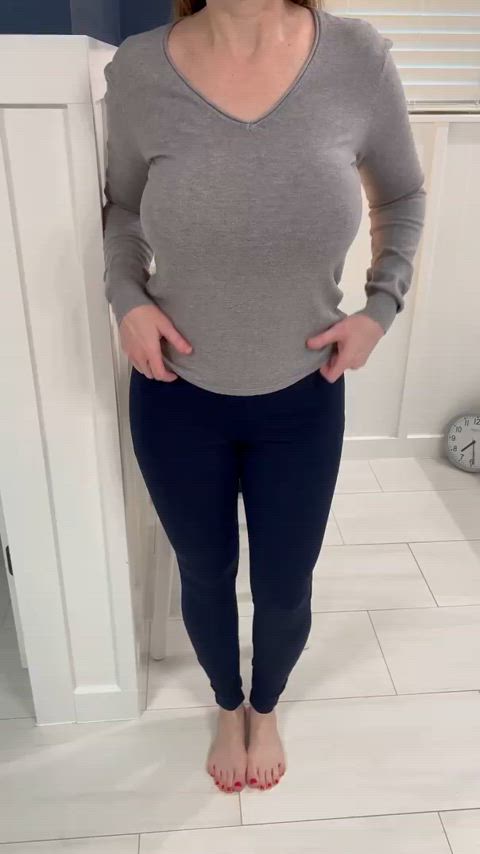 amateur ass big tits cuckold cumshot hotwife milf tits ginger4play gif