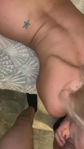 Big Dick Dildo MILF Thick Cock gif