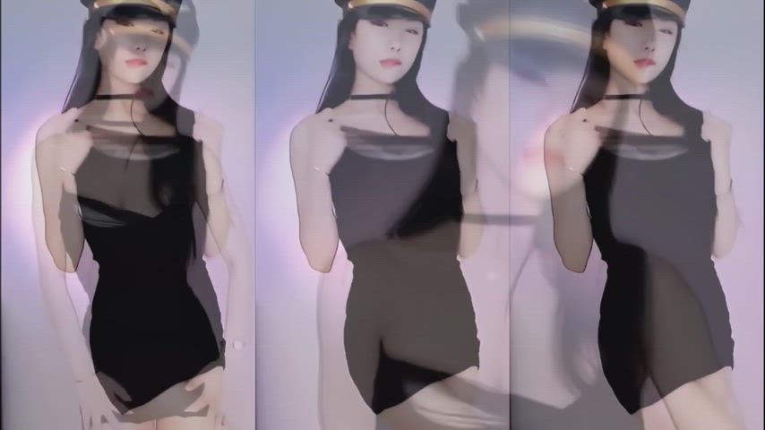  千亦 dancing in tight black dress (close up, complete vd in comments)
