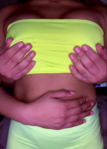 ass boobs groping gif