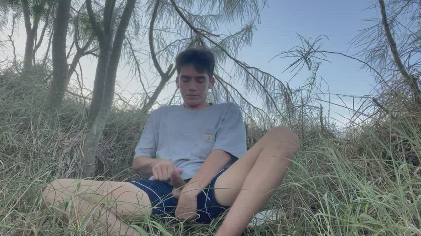 was out skateboarding