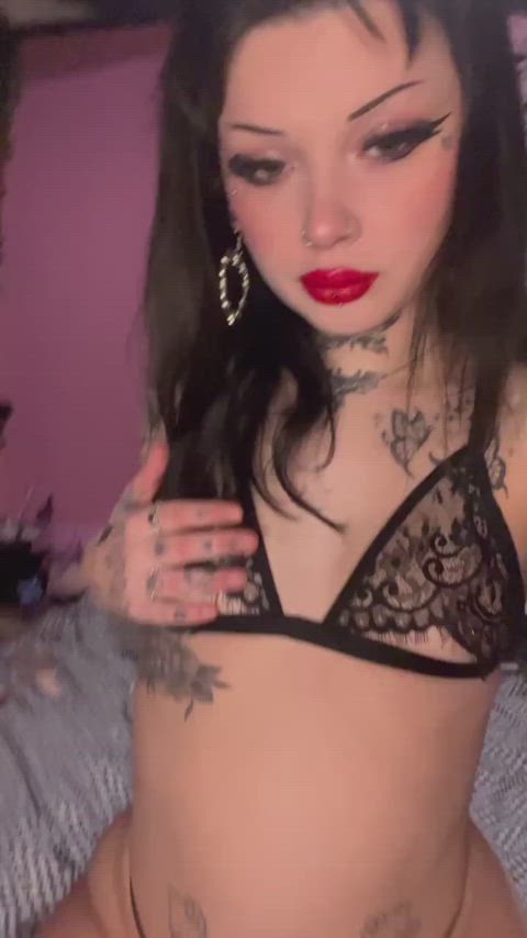 boobs onlyfans pierced piercing tattoo teen tits gif