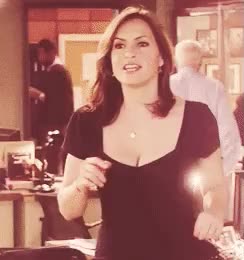 Celebrity Mariska Hargitay gif