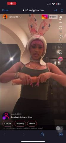Cardi Teasinh